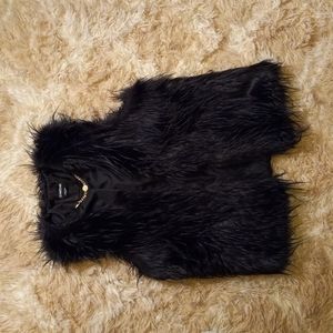 Bebe faux fur vest